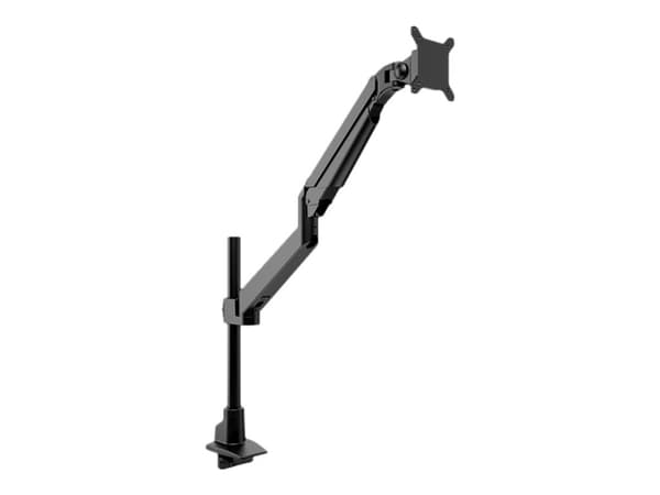 Multibrackets M - Monteringssats (vridbar arm, bordsfäste) - gaslyft - för LCD-display - VESA, ett grundstag - aluminium - svart - skärmstorlek: 15"- Svart