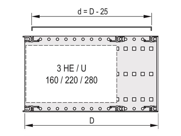 nVent SCHROFF 24560053 suuaukko 2 kpl