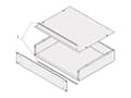 Miniatyrbilde 2 av 4: nVent SCHROFF 20860132 19 tommer Netværksskab-tætningssæt