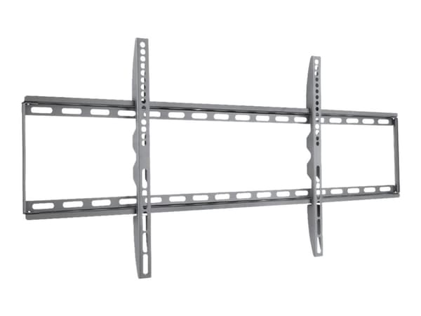 TECHly - Monteringssett (veggmontering) - Fixed Slim - for LCD-skjerm - svart - skjermstørrelse: 42"-80"