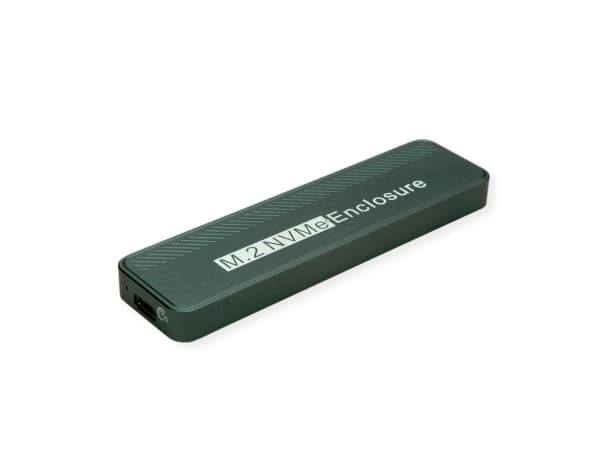 VALUE 16.99.4133, SSD-kabinett, M.2, 20 Gbit/s, USB-tilkobling, Sølv