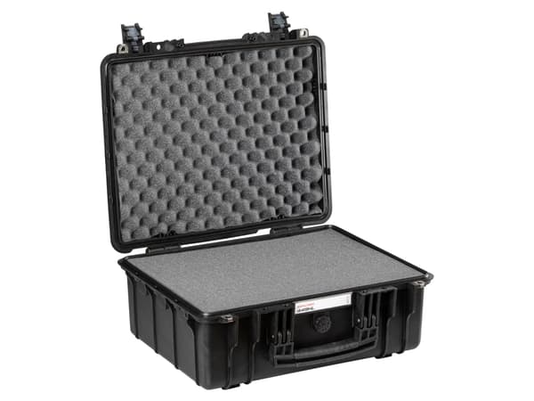 Explorer Cases 4412HL.B, Kovakuorinen kotelo, polypropyleenikopolymeeri (PPC), 3,58 kg, musta