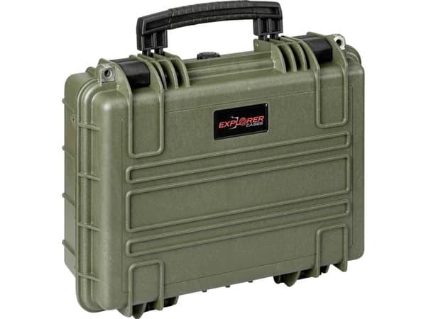 Explorer Cases 3815HL.G E, Hard shell-etui, Polypropylenkopolymer (PPC), 2,53 kg, Grønn