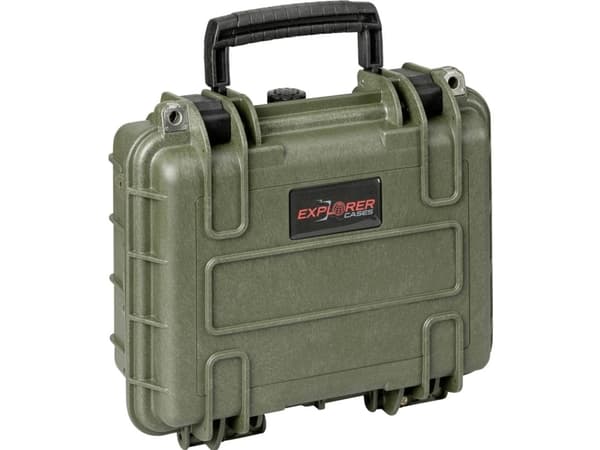 Explorer Cases 2712HL.GCV, Kovakuorinen kotelo, polypropyleenikopolymeeri (PPC), 1,46 kg, vihreä