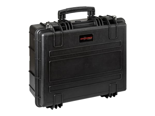 Explorer Cases 4820HL.B, Kovakuorinen kotelo, polypropyleenikopolymeeri (PPC), 4,17 kg, musta