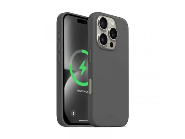 Crong Crong Color Cover Magnetic - Etui iPhone 16 Pro MagSafe (tytanowy)