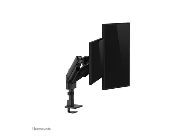 Neomounts NEXT One DS65S-950BL2 - Monteringssett (leddarm) - full bevegelse - for 2 LCD-skjermer - aluminium - svart - skjermstørrelse: 24"-34" - skr