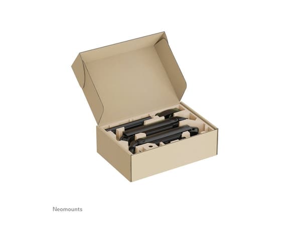 Neomounts NEXT One DS65S-950BL2 - Monteringssett (leddarm) - full bevegelse - for 2 LCD-skjermer - aluminium - svart - skjermstørrelse: 24"-34" - skr