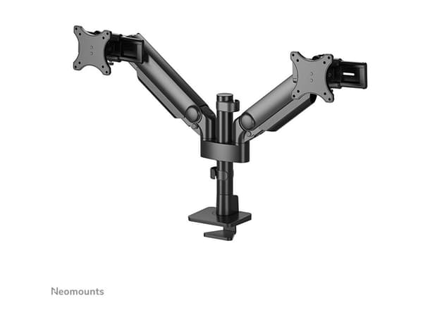 Neomounts NEXT One DS65S-950BL2 - Monteringssett (leddarm) - full bevegelse - for 2 LCD-skjermer - aluminium - svart - skjermstørrelse: 24"-34" - skr Sort