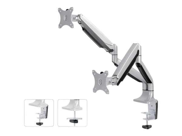 MONITOR ACC DESK MOUNT 10-32" NM-D750DSILVER NEOMOUNTS