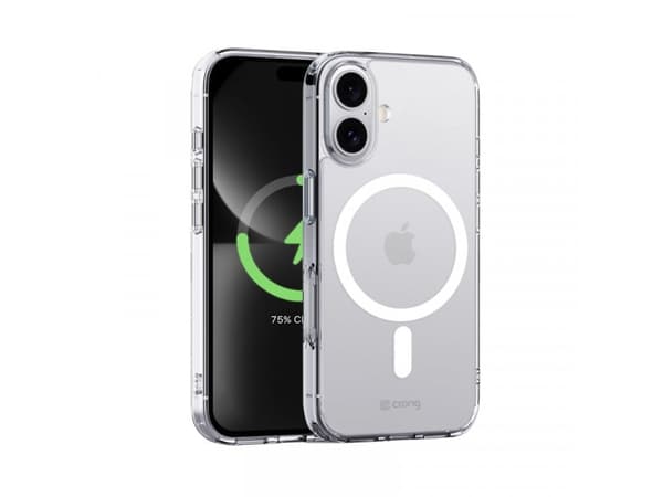 Crong Crong Clear MAG Cover - Etui iPhone 16 Plus MagSafe (przezroczysty)