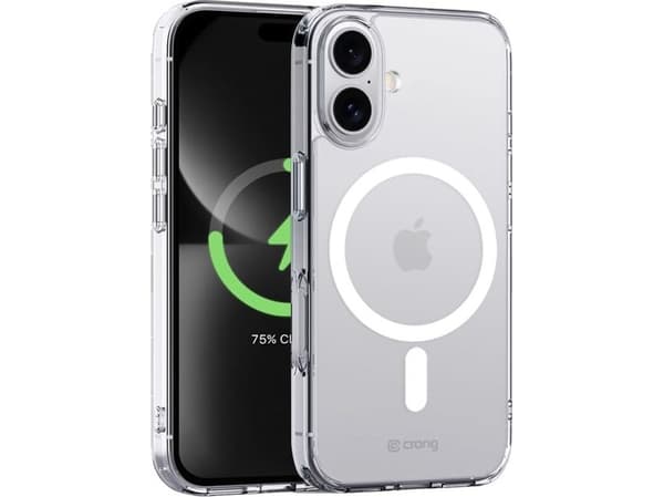 Crong Crong Clear MAG Cover - Etui iPhone 16 Plus MagSafe (przezroczysty)