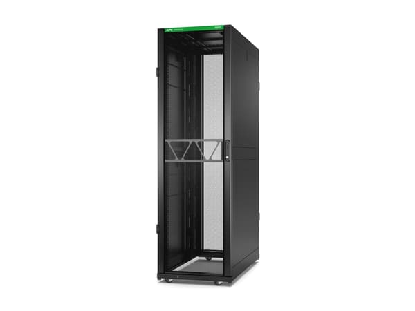 APC NetShelter SX Gen 2 - Rack skåp - 1991 H x 600 B x 1200 D mm, med sidor - golvstående - svart - 42U - 19" - TAA-kompatibel