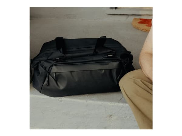Peak Design Travel - Duffelbag - 50 L - 600D nylon lösningsfärgat, 900D bottenfoder, ultra-hög molekylvikt polyetenkapell - svart