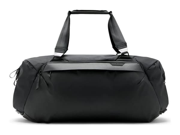 Peak Design Travel - Duffelbag - 50 L - 600D nylon lösningsfärgat, 900D bottenfoder, ultra-hög molekylvikt polyetenkapell - svart
