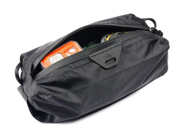Peak Design Ultralight - Organisationsväska - XXS - Ultralätt Terra Shell 40D yttertyg, ultra-hög molekylvikt polyetenkapell - svart