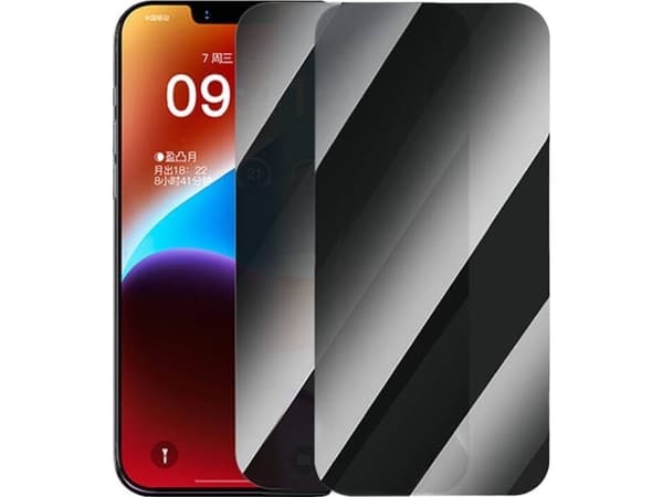 Baseus Superior Privacy -karkaistu lasi iP 14 Plus/13 Pro Max -puhdistuslaitteelle +2x puhdistusaine ja EasyStick -laite