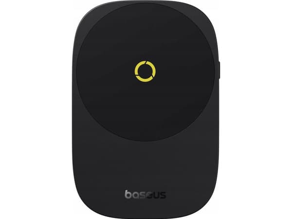 Baseus Baseus MagPro II Ultratynn holder med lader og kjøling (svart)