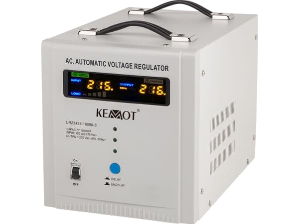 Kemot automatisk spänningsstabilisator KEMOT SER-10000-S , precision 8%