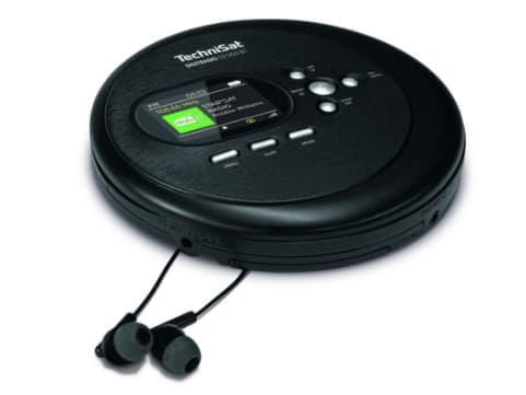 Technisat CD-Portable, MP3 CD-avspilling, integrert FM-radio, DAB+-mottak, Bluetooth-grensesnitt (0001/3970)