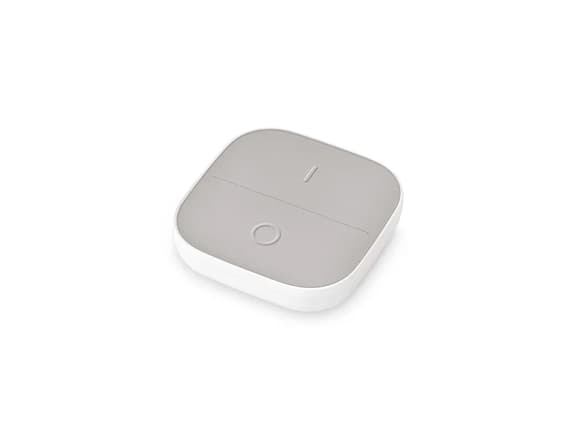 WiZ Smart button -ohjauspainike, Lighting, Painikkeiden painaminen, IP20, Harmaa, Valkoinen
