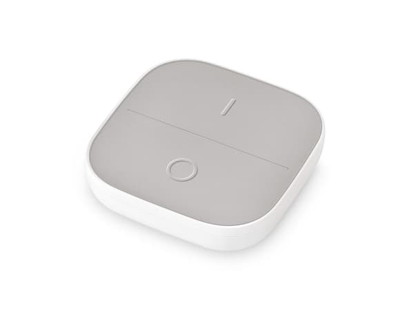 WiZ Smart button -ohjauspainike, Lighting, Painikkeiden painaminen, IP20, Harmaa, Valkoinen