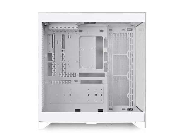 Thermaltake CTE E600 MX Snow - Mid tower - utvidet ATX (E-ATX) - sidepanel med vindu (herdet glass) - ingen strømforsyning (PS/2) - snø, hvit - USB/l