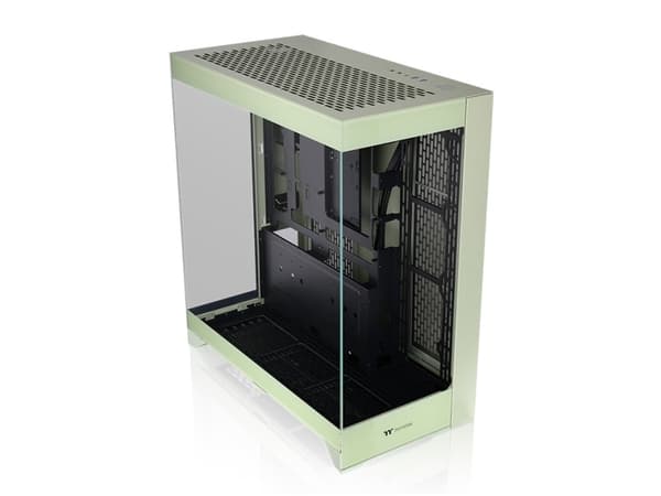 Thermaltake CTE - - sidepanel med vindu (herdet glass) - ingen strømforsyning - matcha-grønn - USB/lyd