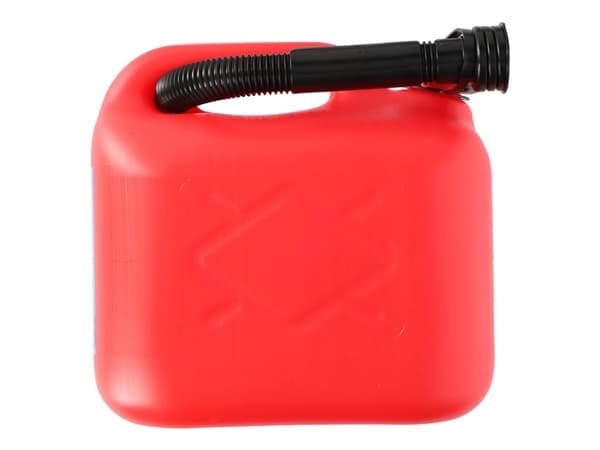 Allride Reservdunk med hällpip 5 Liter - Röd