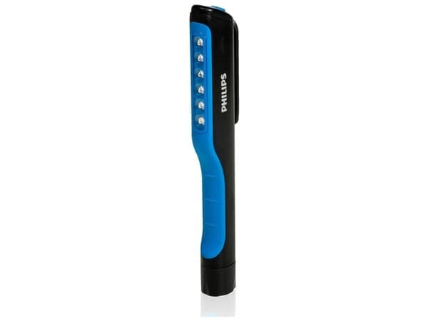 Philips Kynälamppu LPL02B6LPB1, LED, 15 lamppu(a), 7000 K, 1200 lx, Musta, Sininen, IP66