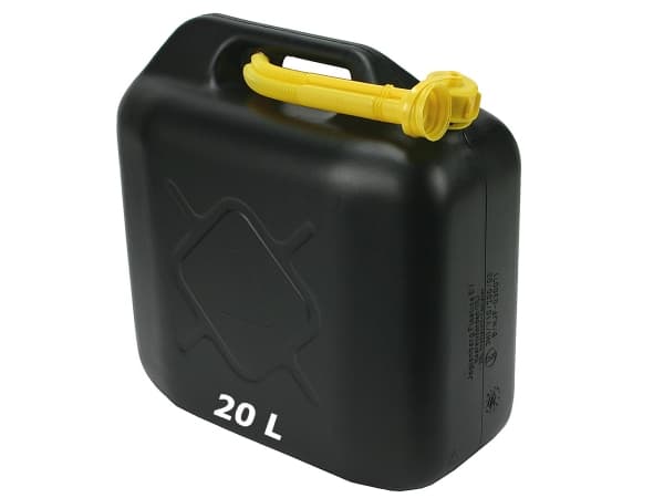 Allride Spare Canister 20L, med hällpip, svart,