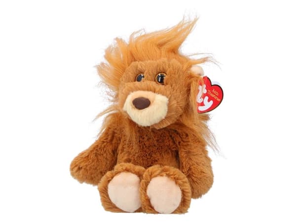 Plys bamse, TY, Løve Leon - 20cm
