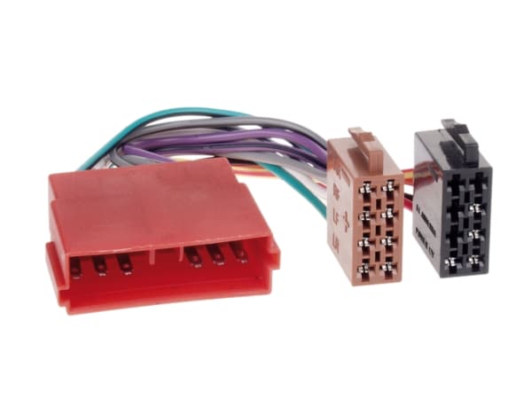 ACV 4026724040029, ISO-sovitin, Citroën (BX) 1982 - 1994 Citroën (XM) 1989 - 2000 Peugeot 106 1991-&gt; 2003 Peugeot 205 1983 -&gt;..., Flerfarvet