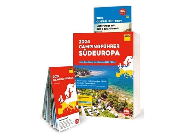ADAC Camping Guide 2024 Etelä-Eurooppa