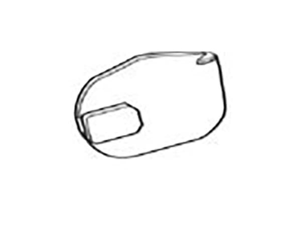 Bagplade holder mki fjernbetj