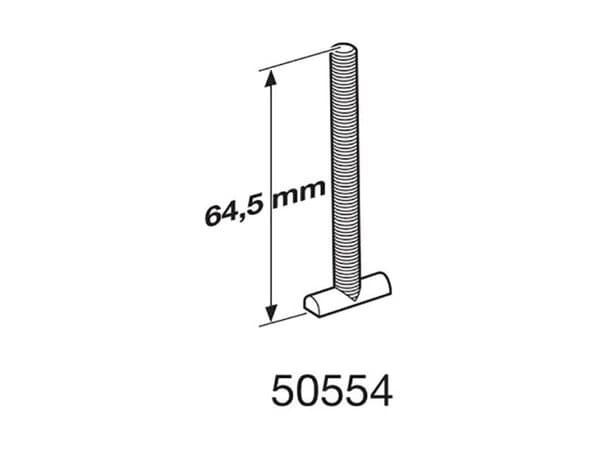 Thule t-ruuvi m6x64.5