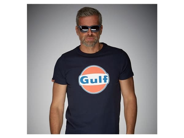 Gulf Logo T-shirt Mørkeblå L