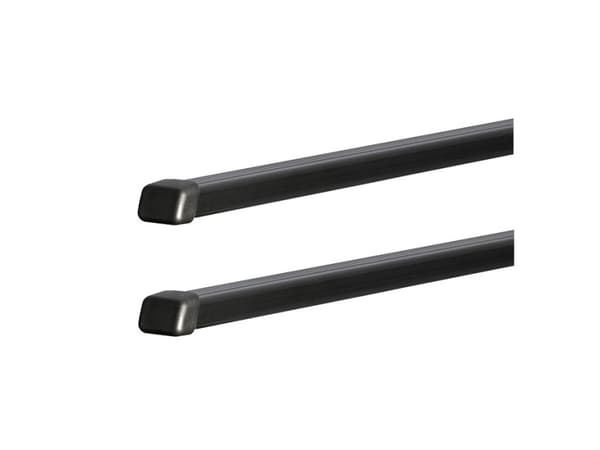 Thule SquareBar 163, Lastestang, Sort, Plast, Stål, 100 kg, 1630 mm