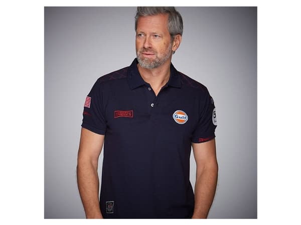 Gulf Delaney polo-shirt Navy blå XL