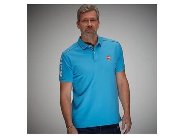 Gulf Diamond Polo sea blue L