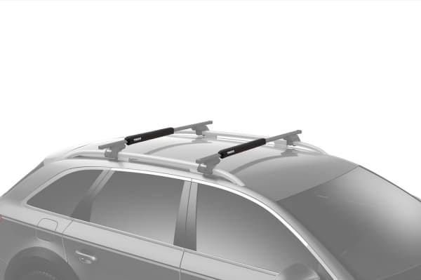 Thule 843000, Roof rack surf pads, Svart, SquareBar Evo, 80 mm, 80 mm, 510 mm