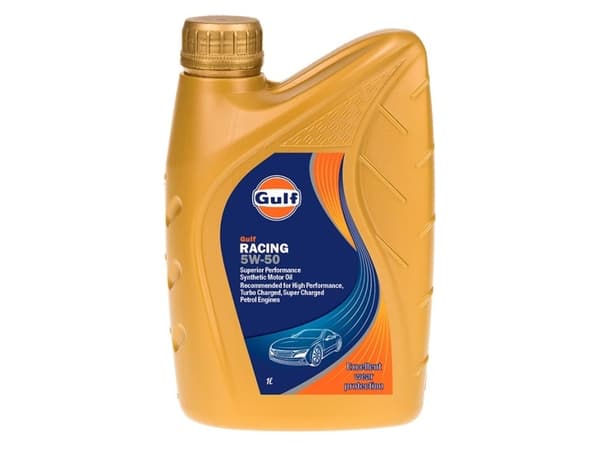 Gulf racing 5w-50 1 kirje