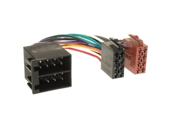 ACV 1230-02, ISO-adapter, Hunkjønn, Hankjønn, Flerfarget, Plast, 0,1 m