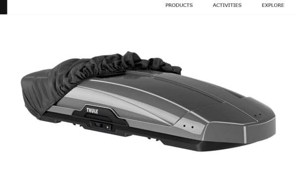 Thule 698100, Tildekning til lokk, Sort, Thule Flow, Thule Dynamic M, Thule Motion XT M, Thule Moxtion XT L, Thule Pacific S, Thule Pacific..., 300 g