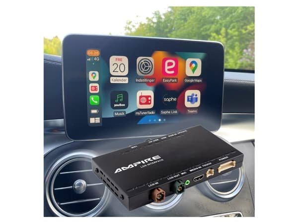 Android Auto og CarPlay Adapter Dodge, Jeep m.fl