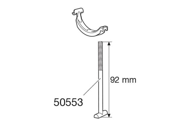Thule t-ruuvi m6x92