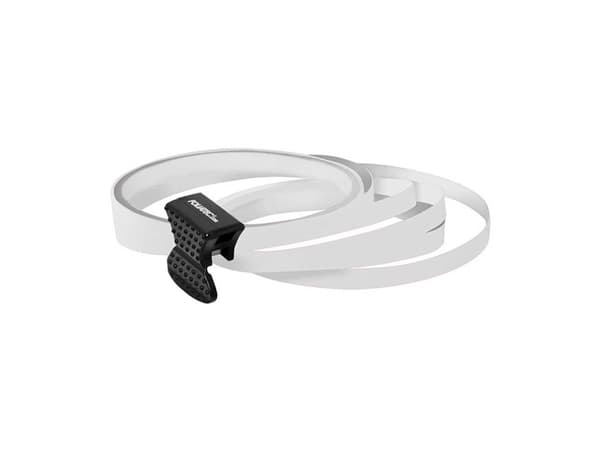 FOLIATEC Pin Striping Rim Design, Vit, Monokromatiskt, Glansigt, Lösa, Metall, 2,15 m