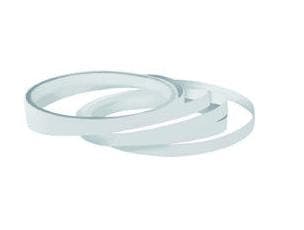 FOLIATEC Pin Striping Rim Design, Vit, Monokromatiskt, Glansigt, Lösa, Metall, 2,15 m