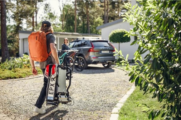 Thule EasyFold XT F, Polkupyöräteline, Takakoukkukiinnitys, Alumiini, Alumiini