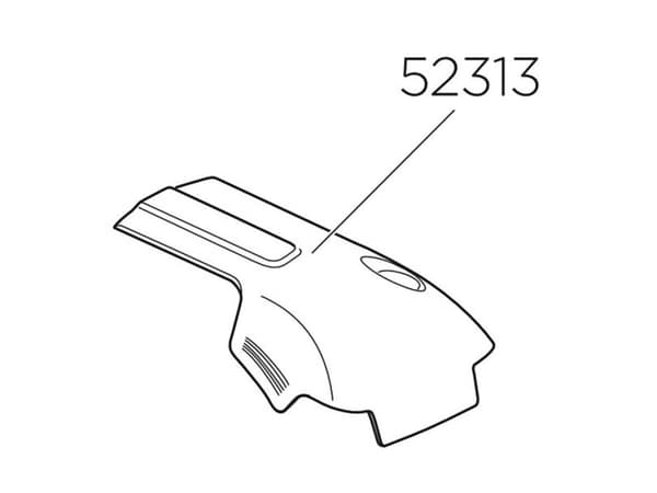 Thule endestykke venstre 958 WingBar edg